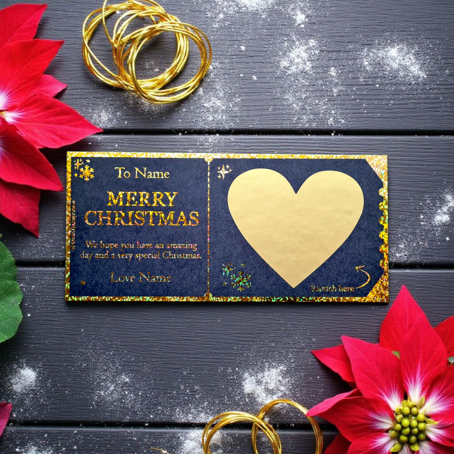 Christmas Scratch Card