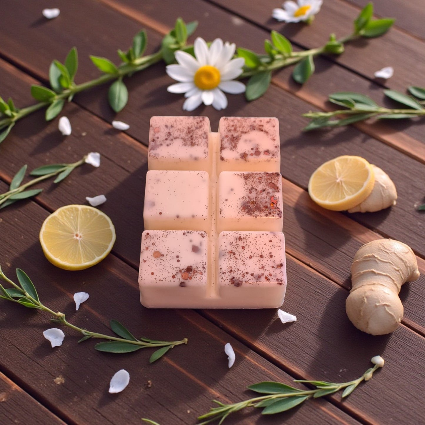 Ginger & White Tea -- Wax Melt Bar