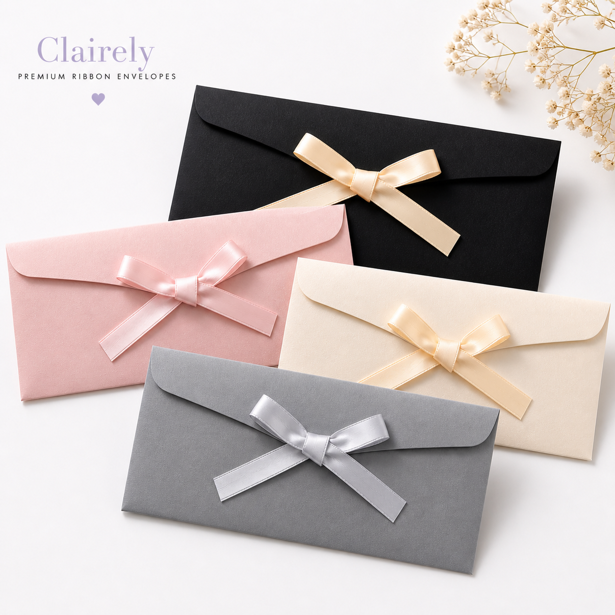 Premium DL Ribbon Envelopes for Scratch Cards