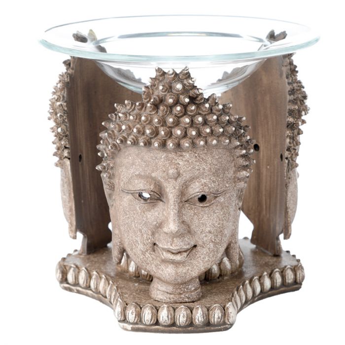Thai Buddha Weathered Stone Effect Wax Burner