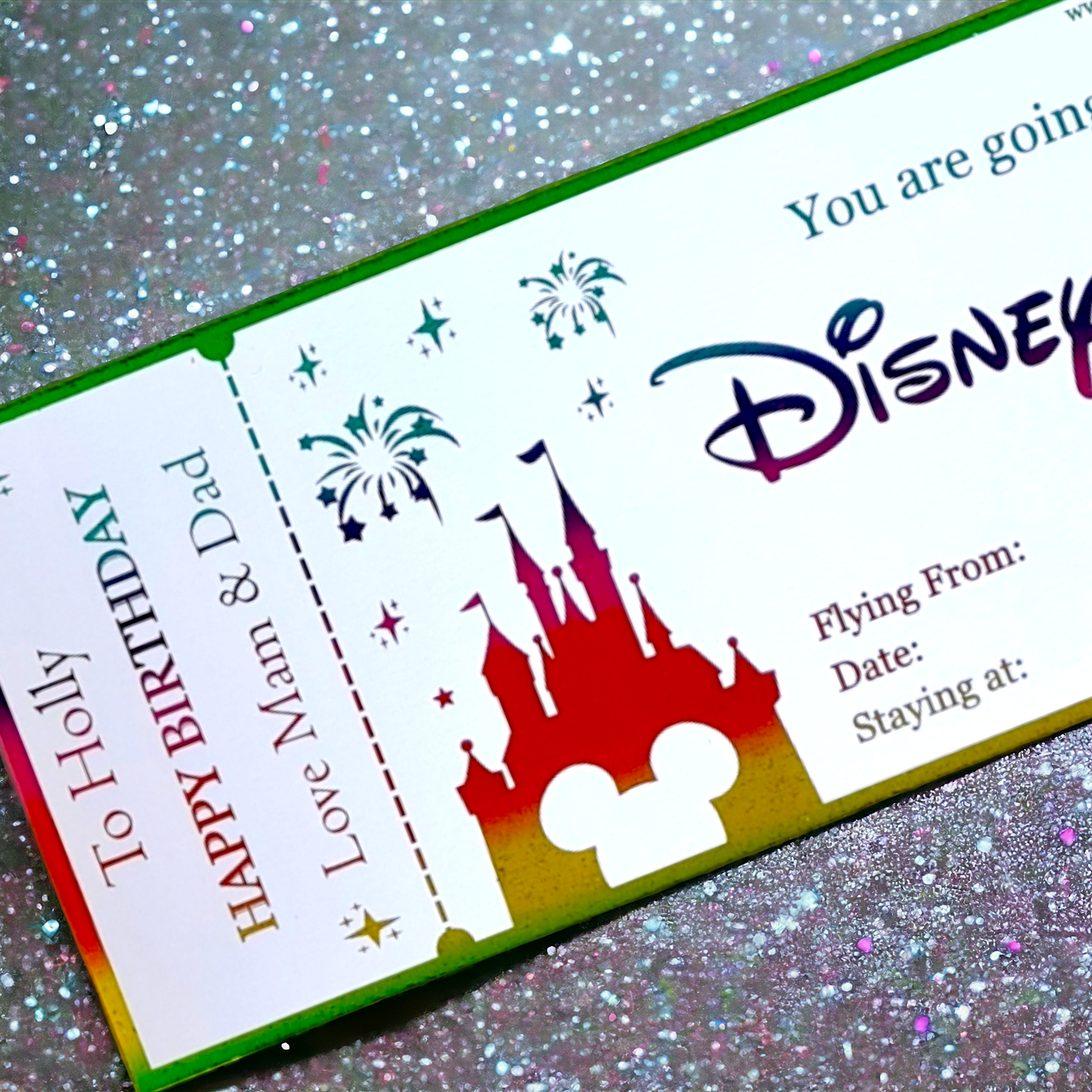 Disneyland Boarding Ticket