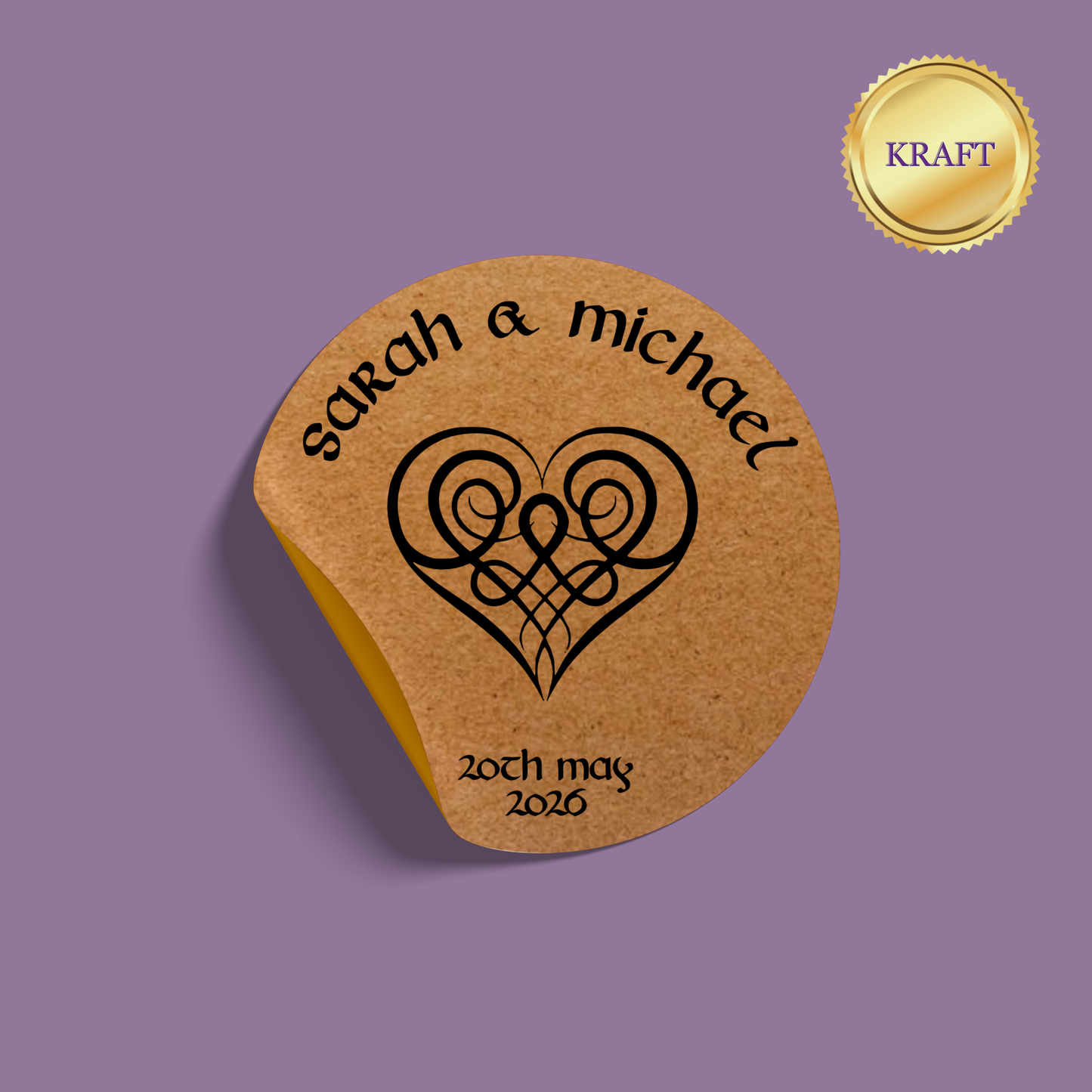 Celtic Wedding Sticker