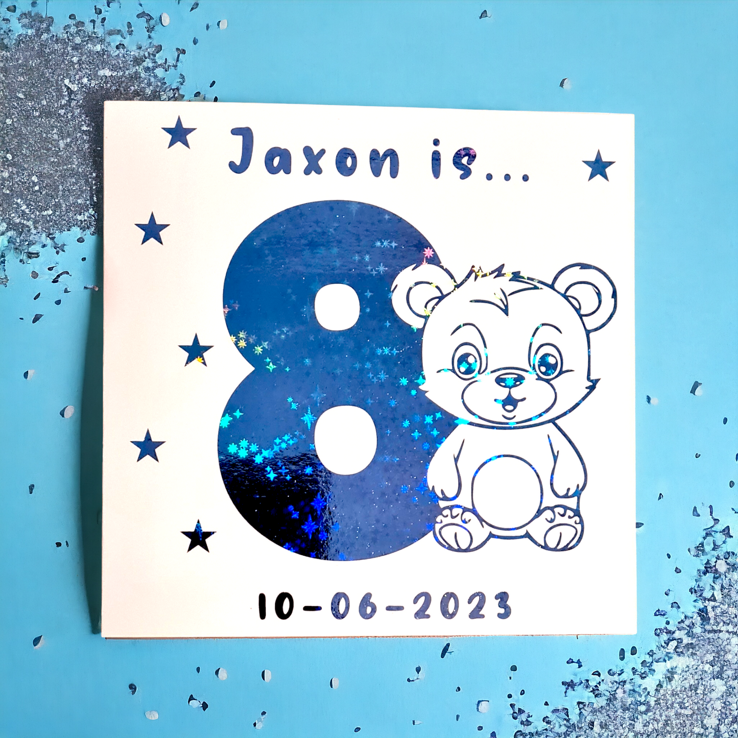 Kids Birthday Card (Age)