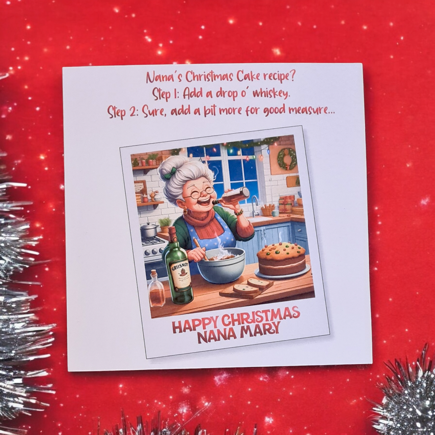 Nana's Christmas Card