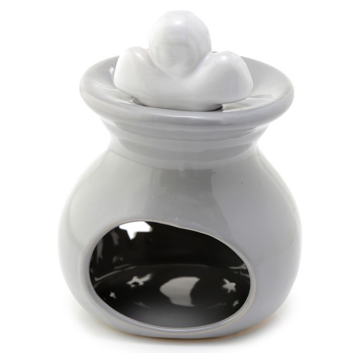 Eden Moon & Stars Cherub Ceramic Wax Burner