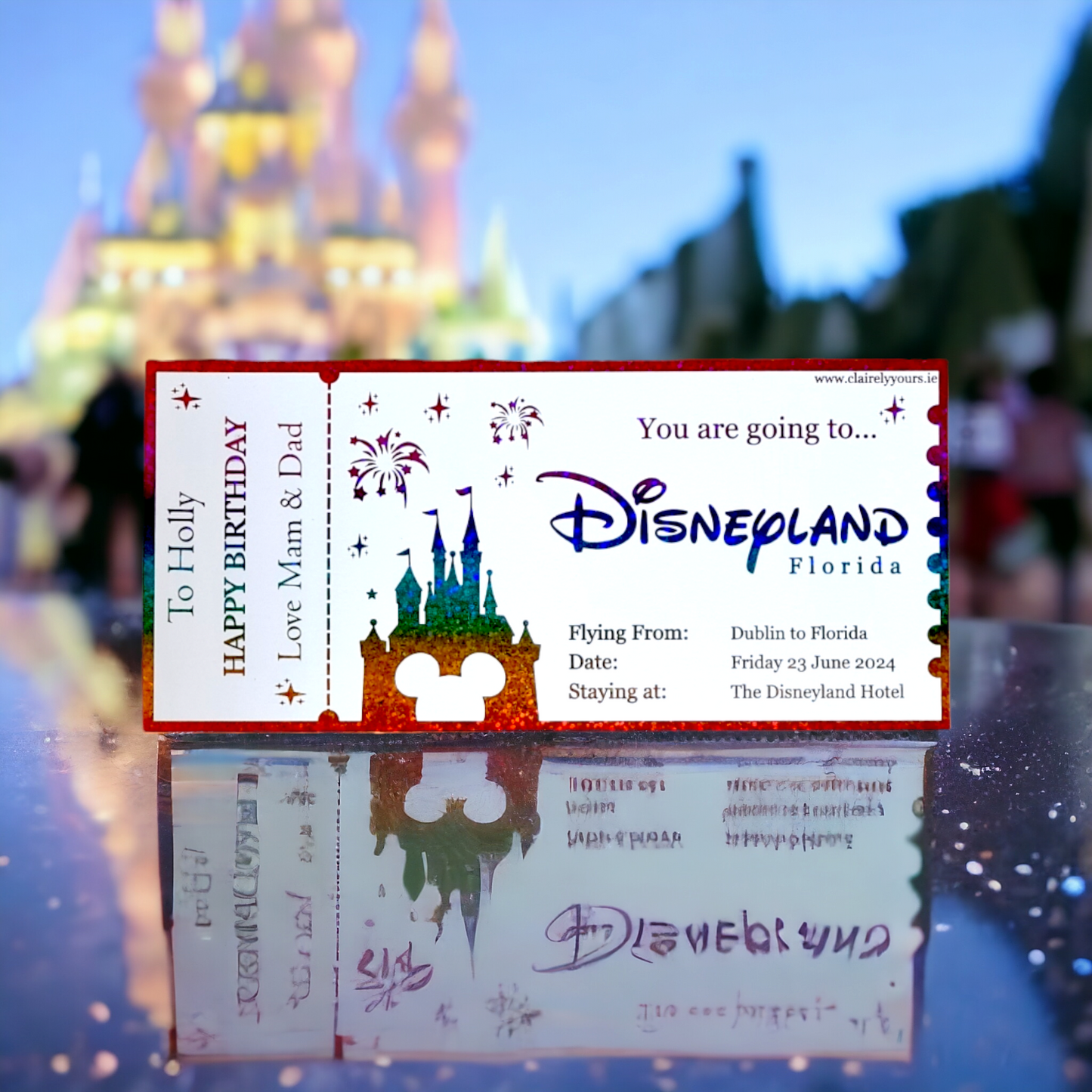 Disneyland Boarding Ticket