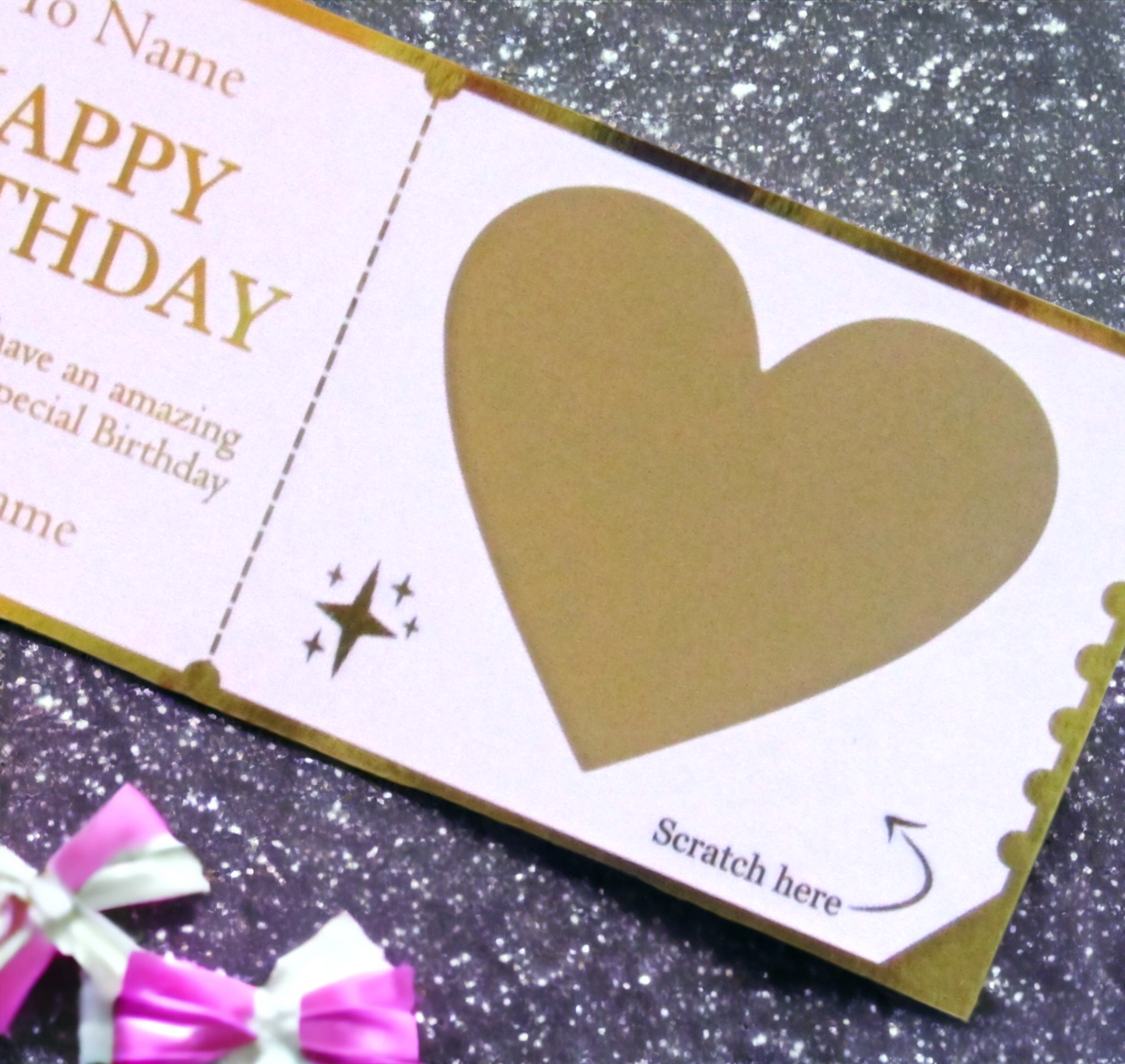 Birthday Scratch Card