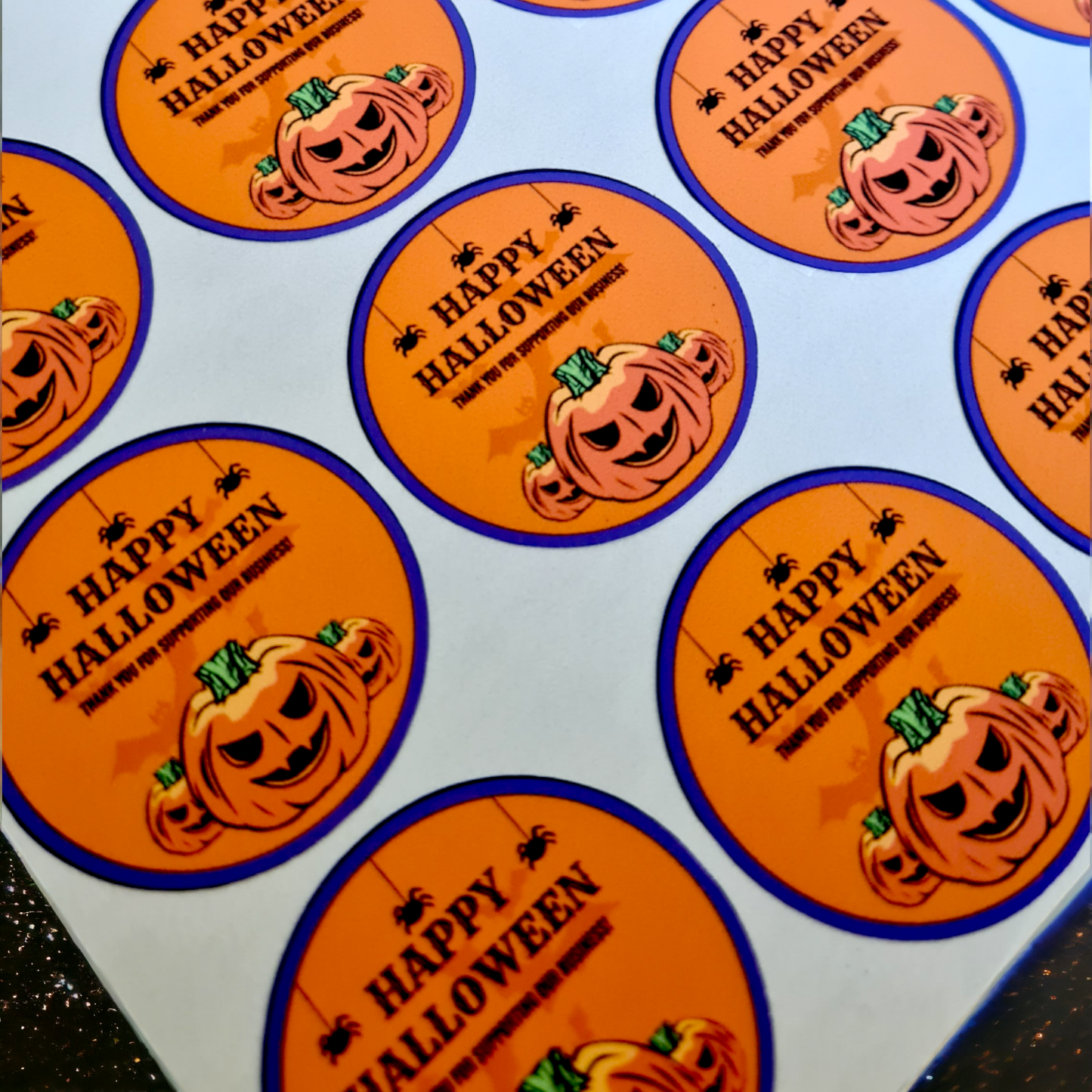 Matte Vinyl Custom Stickers