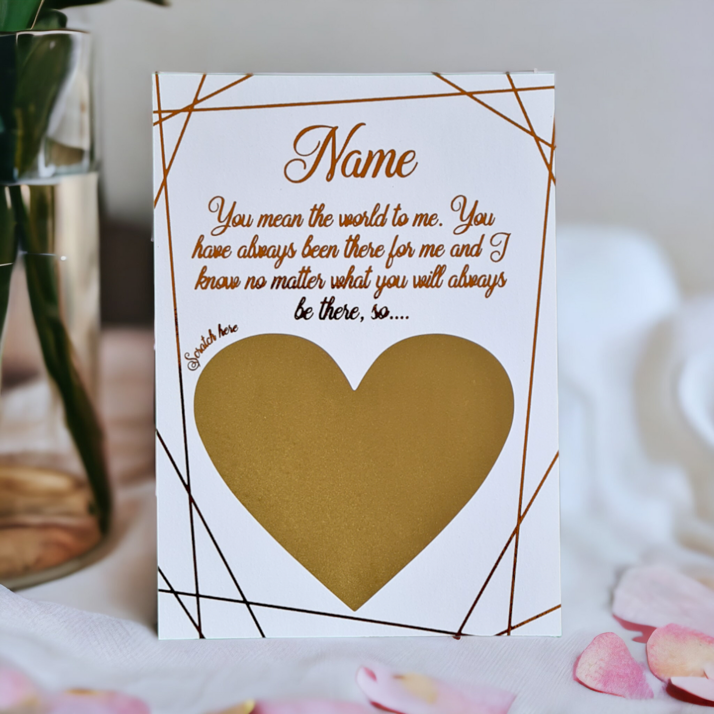 Will you be my Godmother/Father Scratch Card