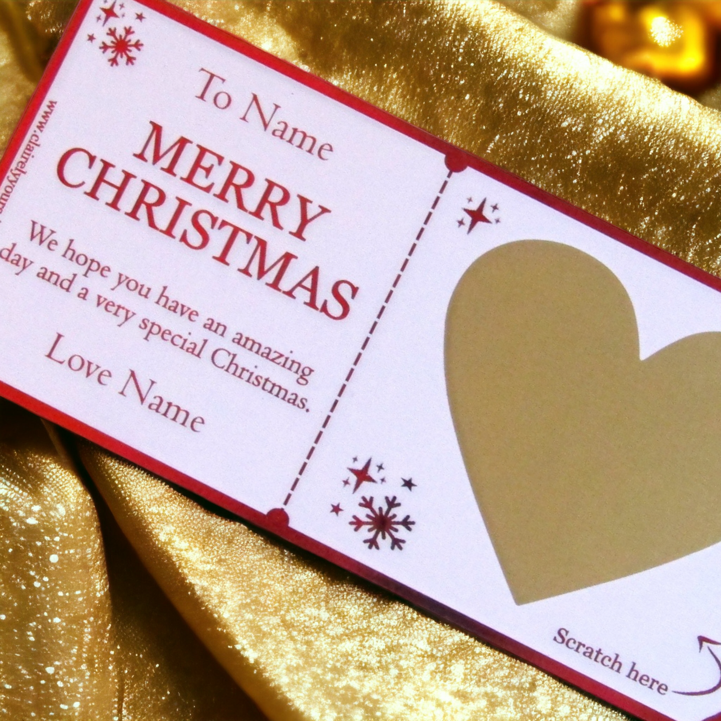 Christmas Scratch Card