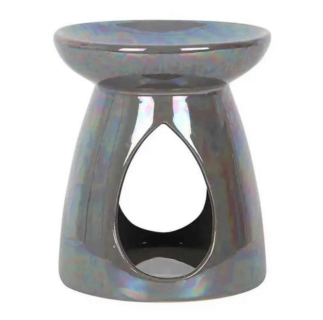 Grey Iridescent Wax Burner