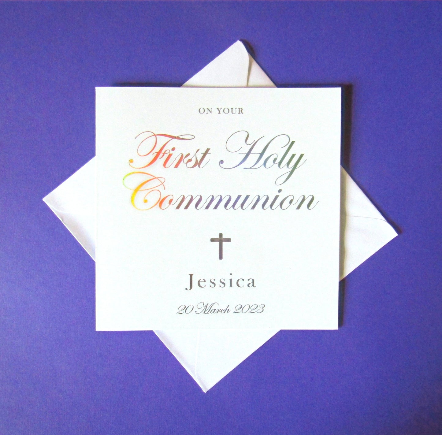 First Holy Communion Card