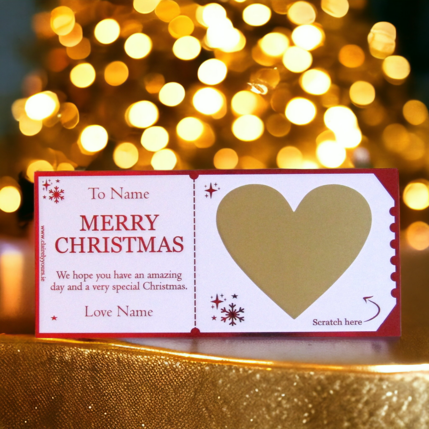 Christmas Scratch Card