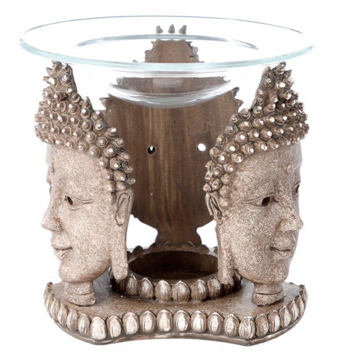 Thai Buddha Weathered Stone Effect Wax Burner