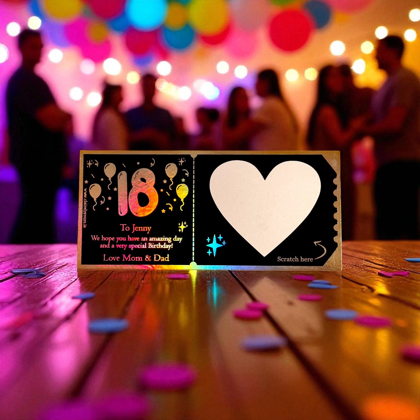 Birthday Scratch Card - Age