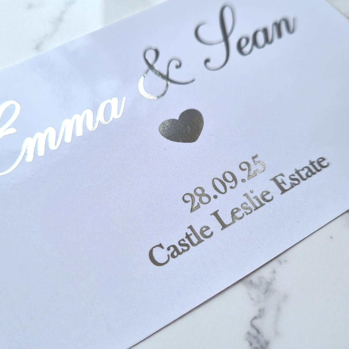 Wedding Favor Scratch Card