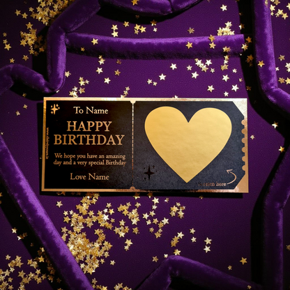 Birthday Scratch Card