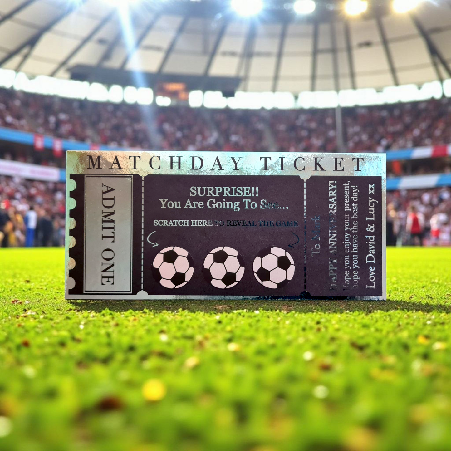 Matchday Scratch Card