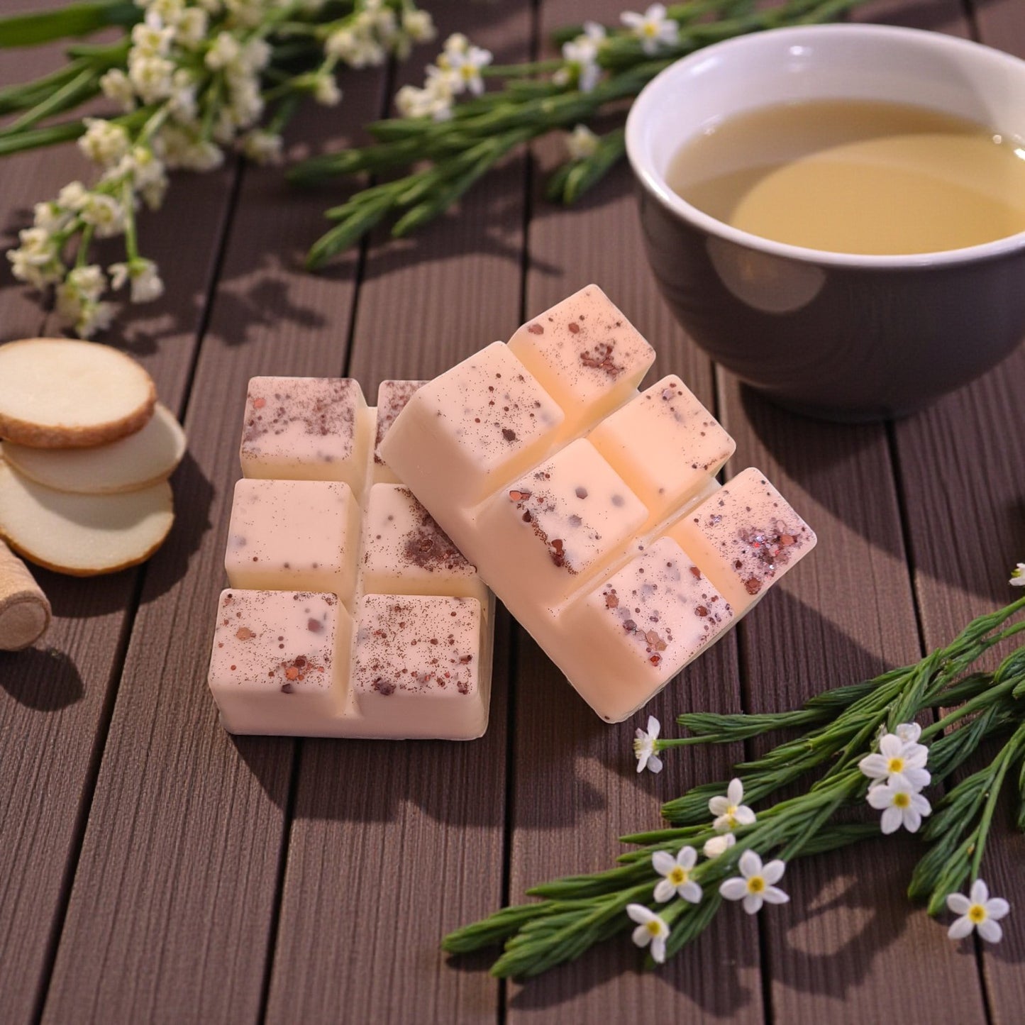 Ginger & White Tea -- Wax Melt Bar