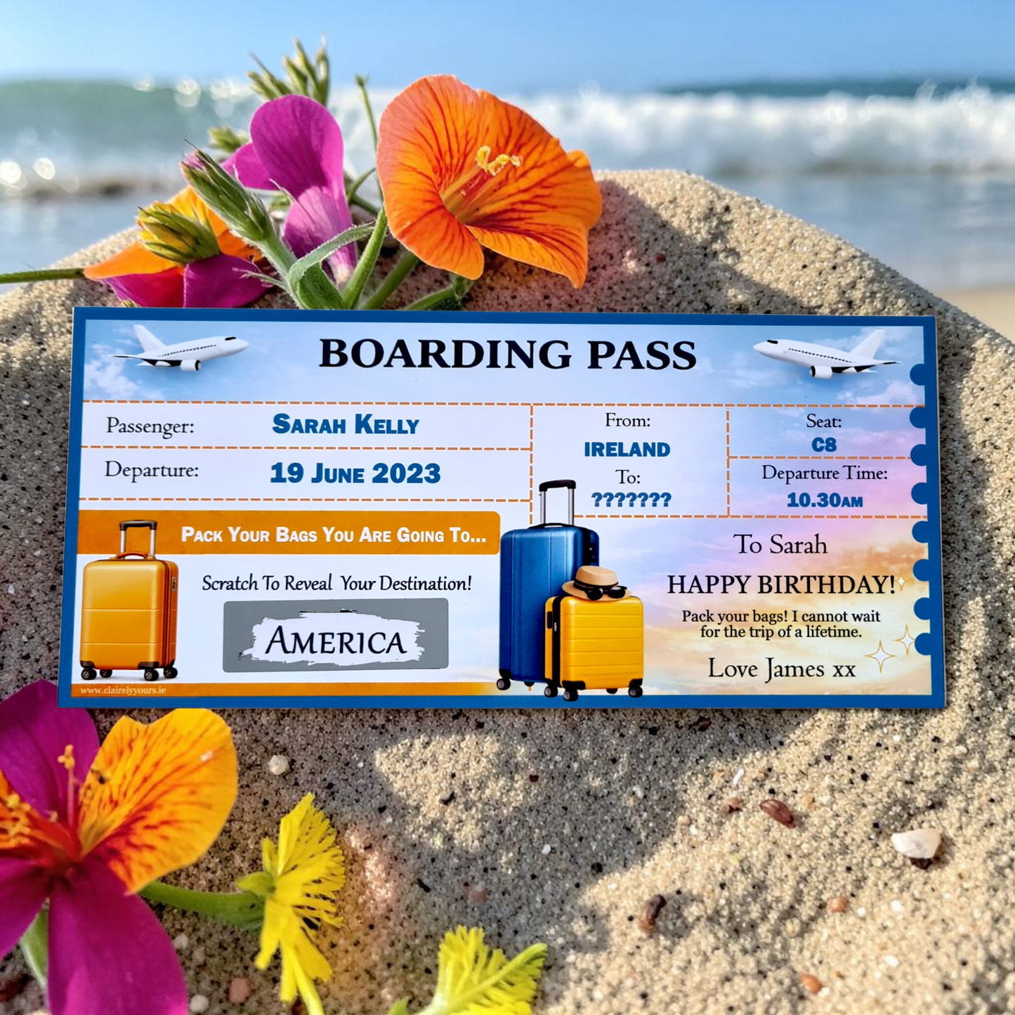Boarding Pass - Full Colour