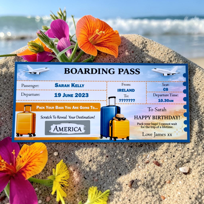 Boarding Pass - Full Colour