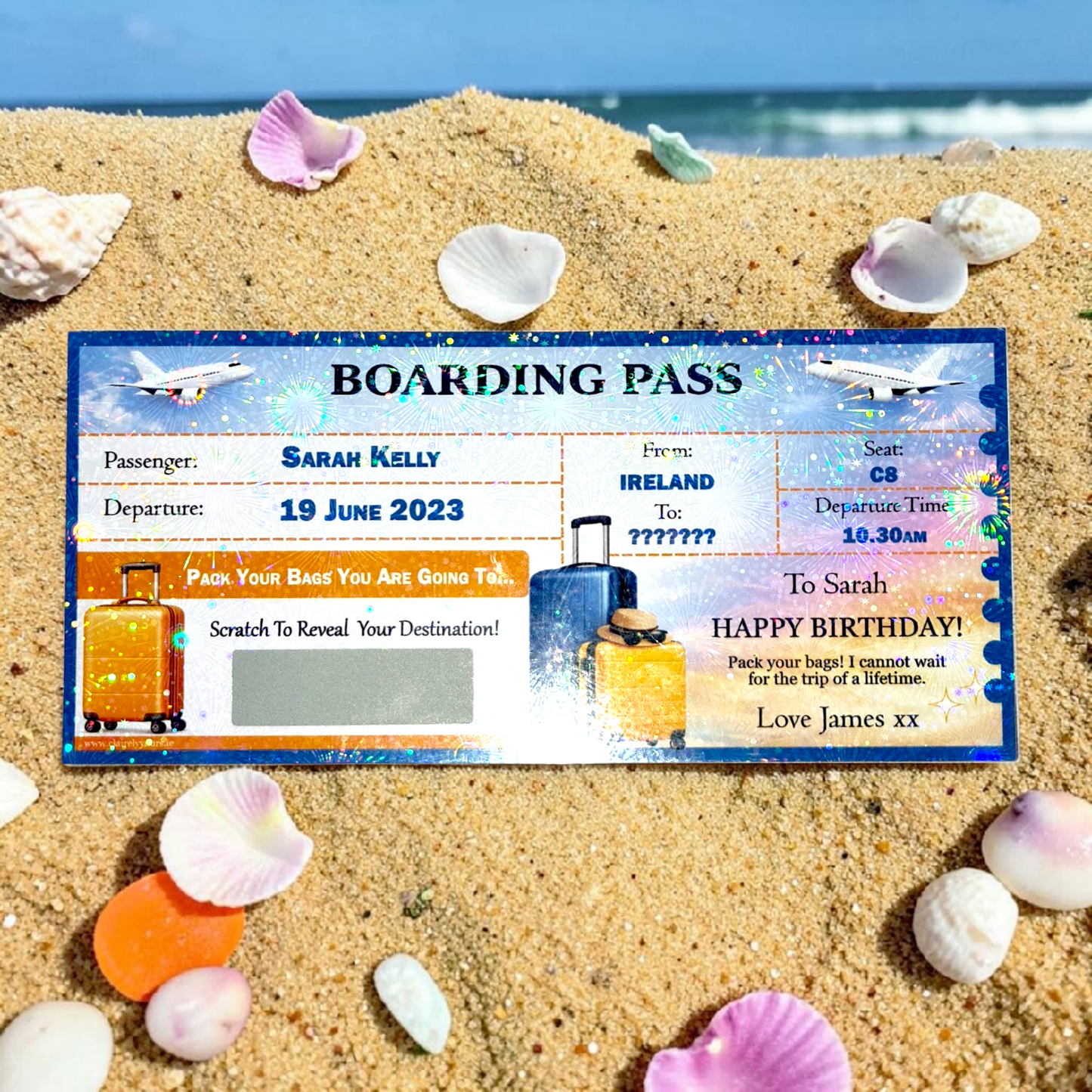 Boarding Pass - Full Colour
