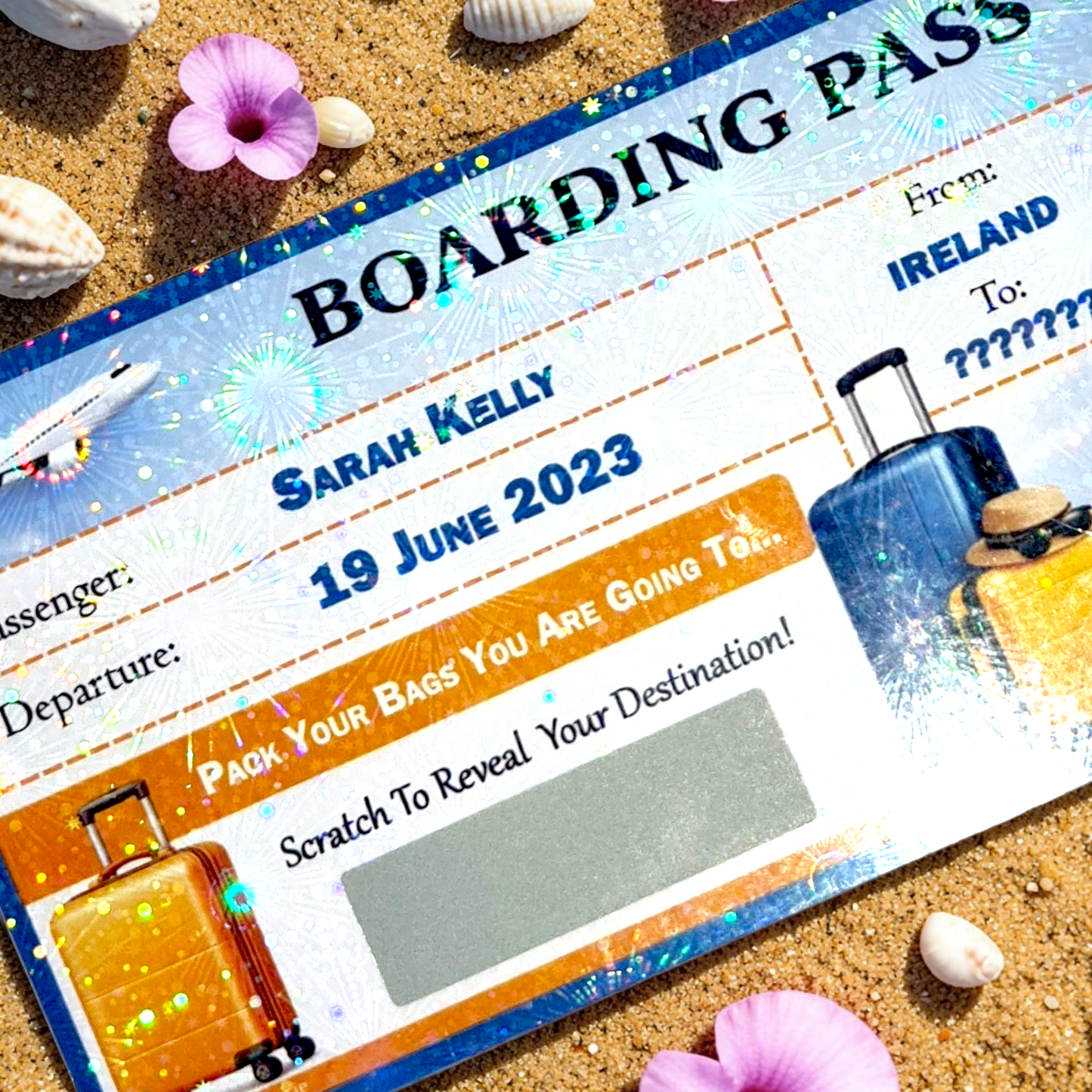 Boarding Pass - Full Colour