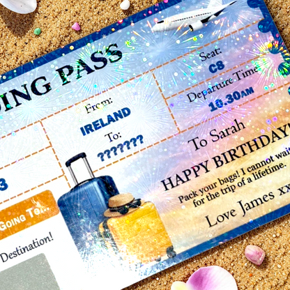 Boarding Pass - Full Colour