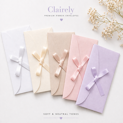 Premium DL Ribbon Envelopes for Scratch Cards