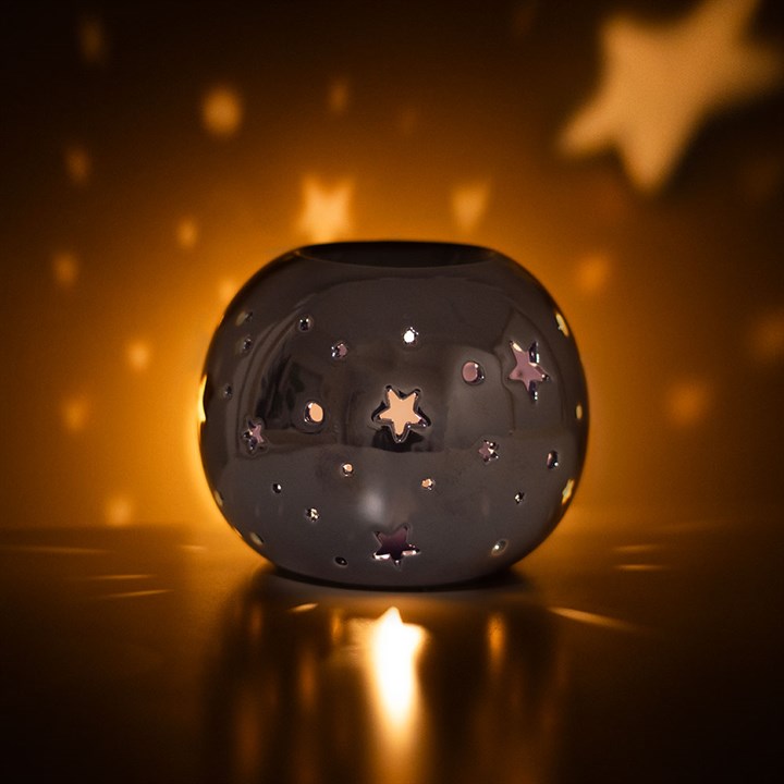 Purple Iridescent Star Wax Burner
