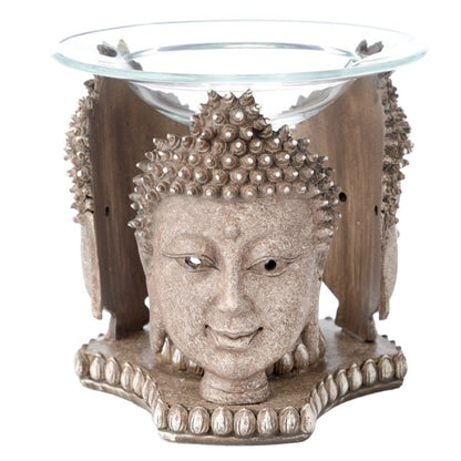 Thai Buddha Weathered Stone Effect Wax Burner