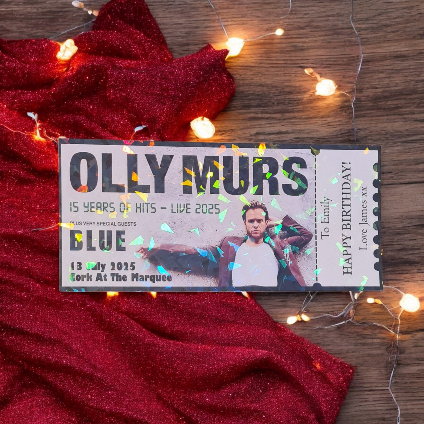 Glossy Custom Tickets - Any event
