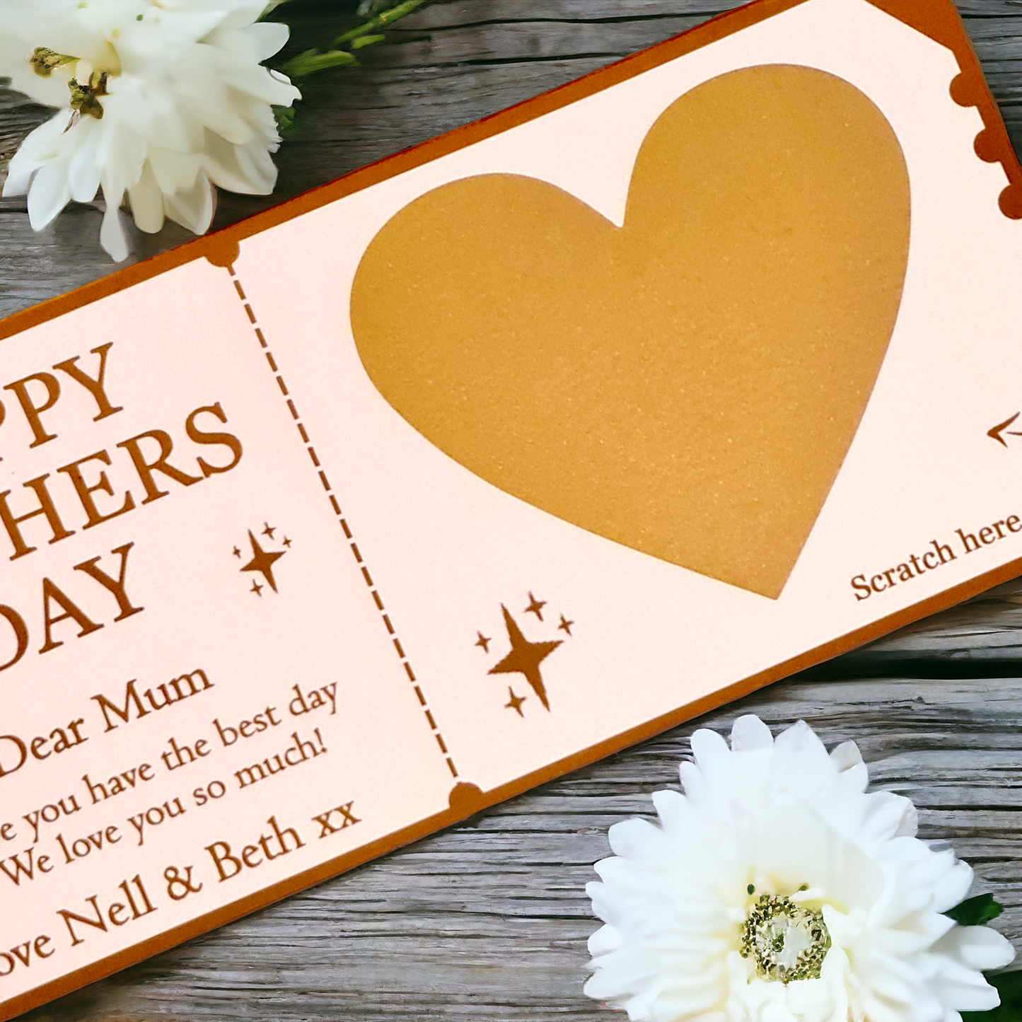 Mother's Day Scratch Card