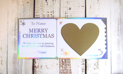 Christmas Scratch Card