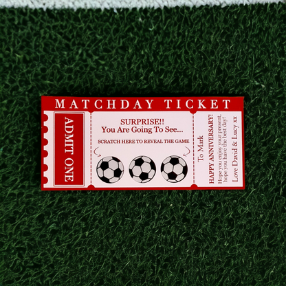Matchday Scratch Card