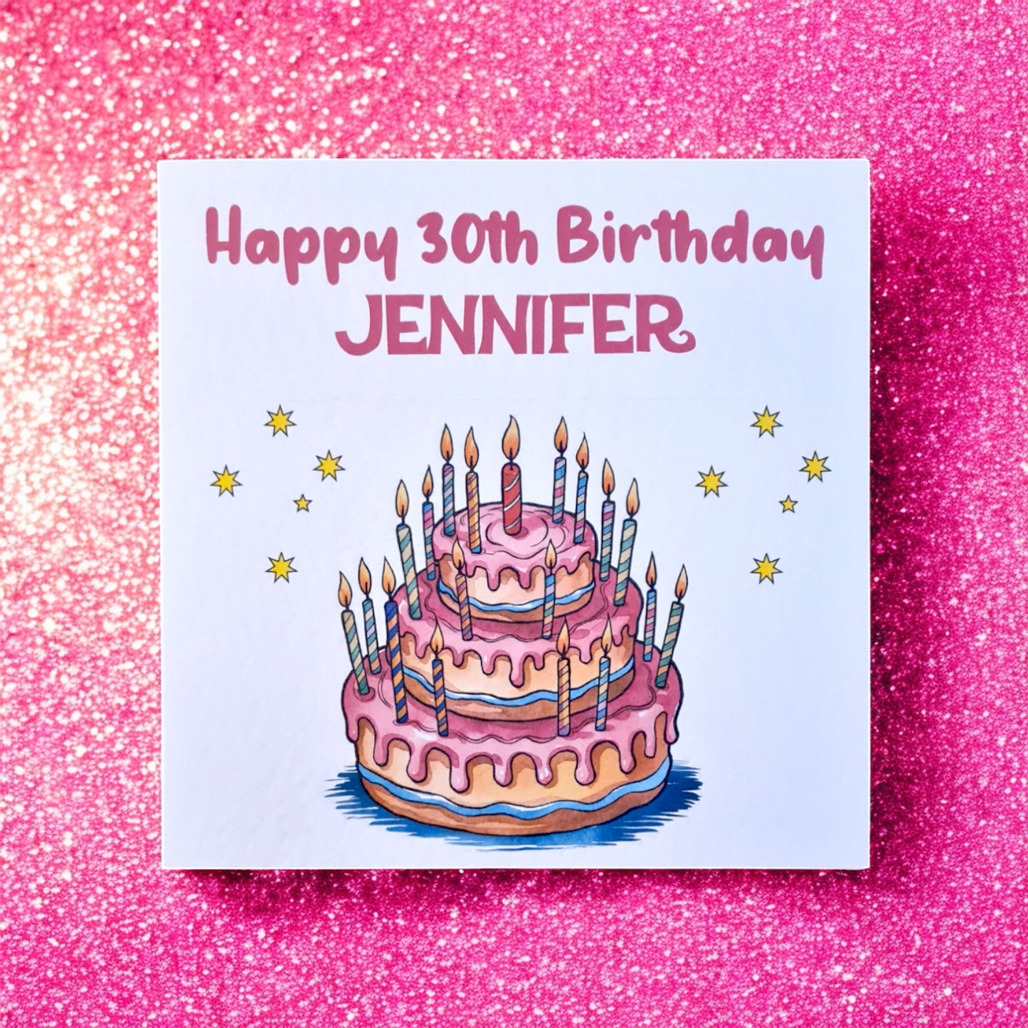 Cake Birthday Card