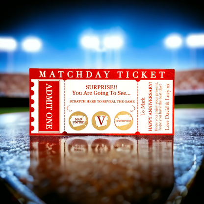 Matchday Scratch Card