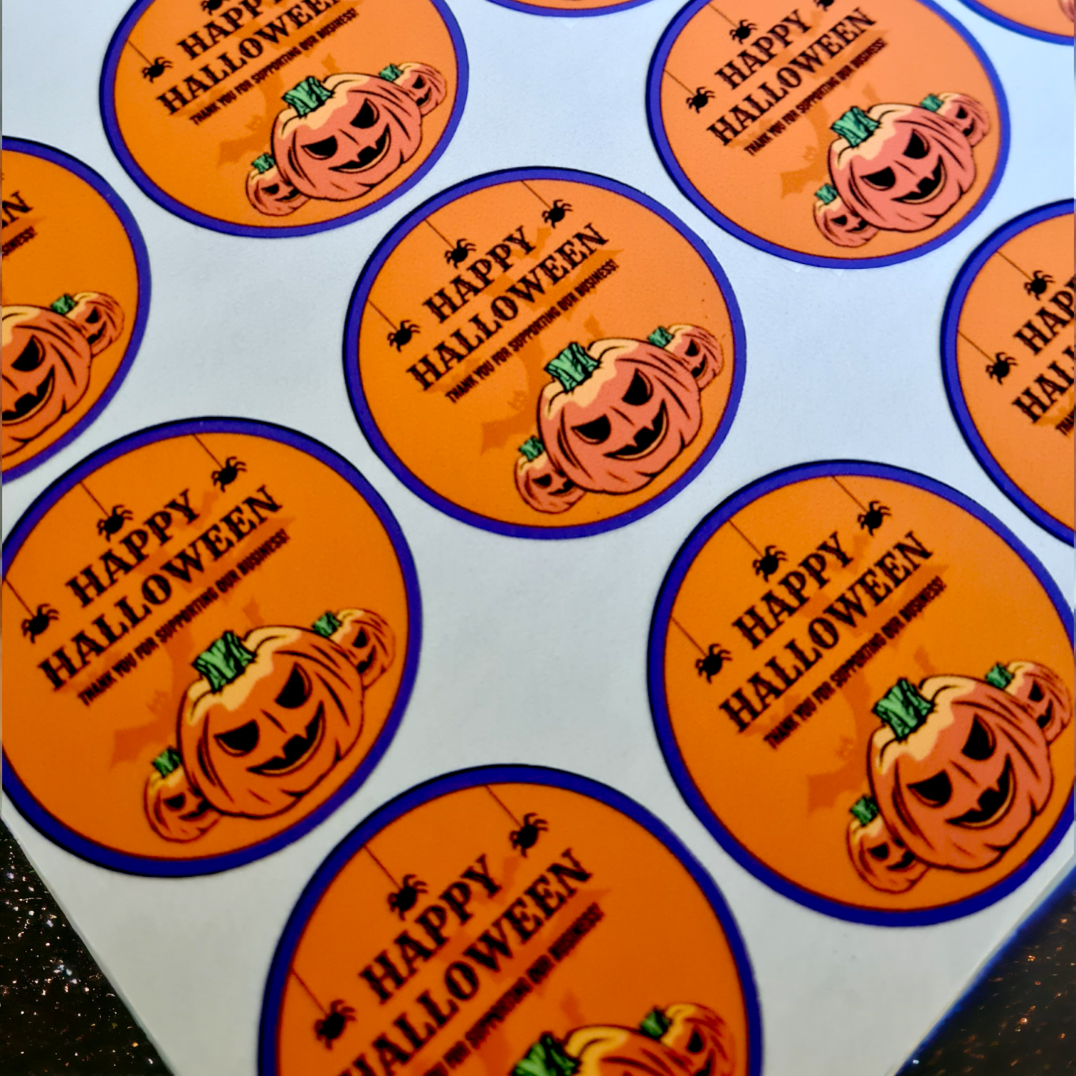 Matte Vinyl Custom Stickers