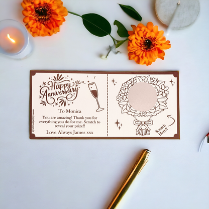 Anniversary Scratch Card