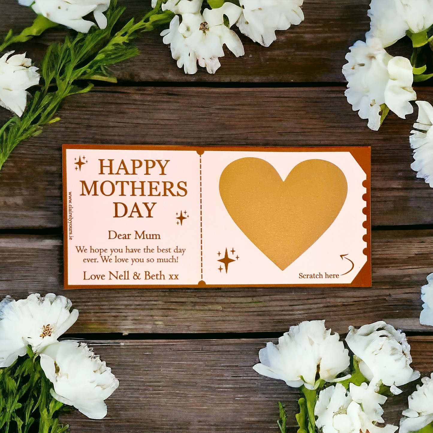 Mother's Day Scratch Card