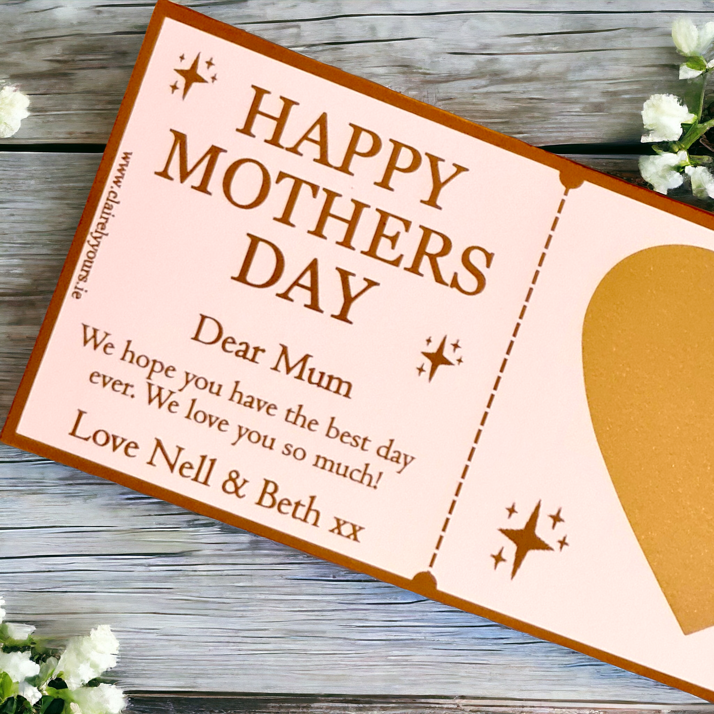 Mother's Day Scratch Card
