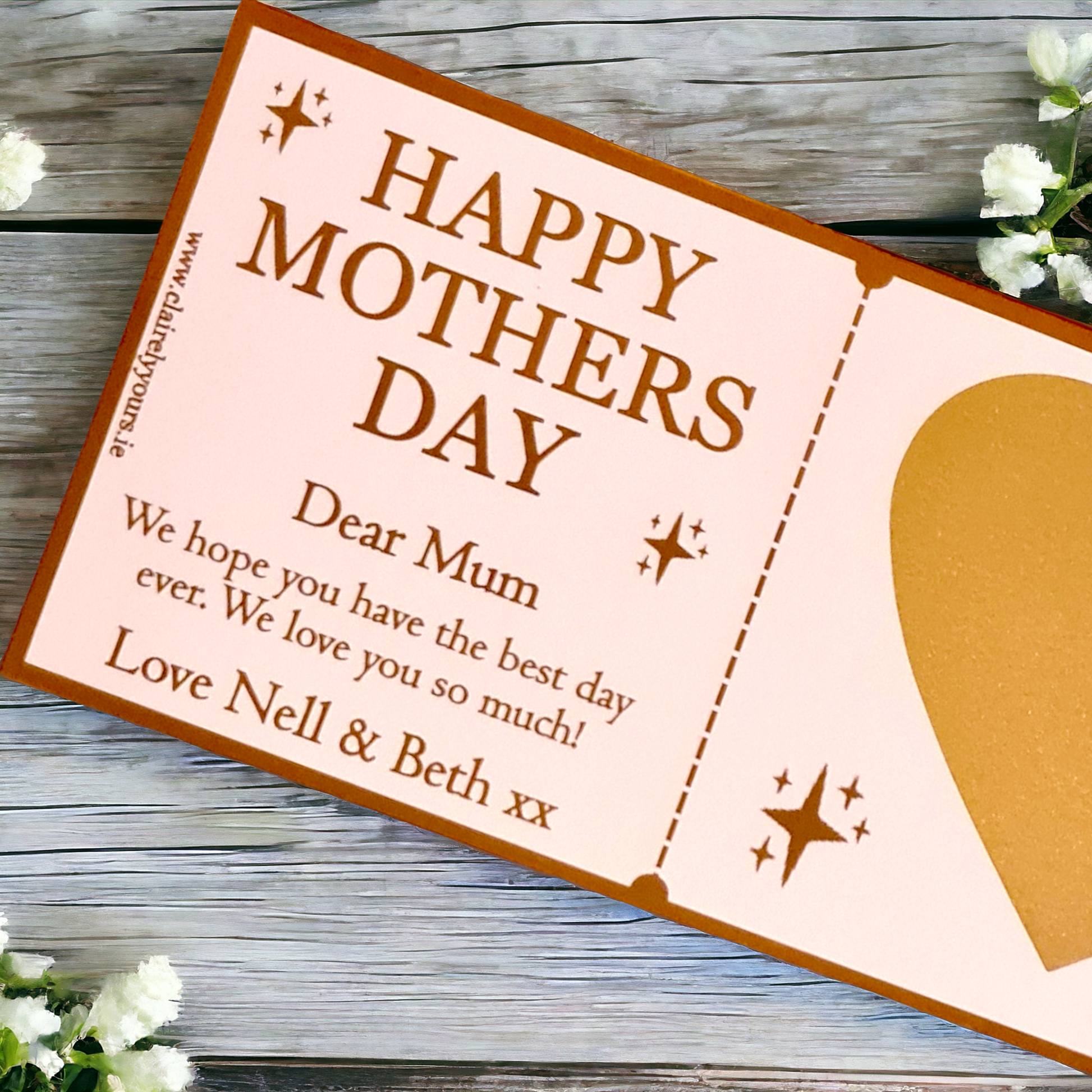 Mother's Day Scratch Card