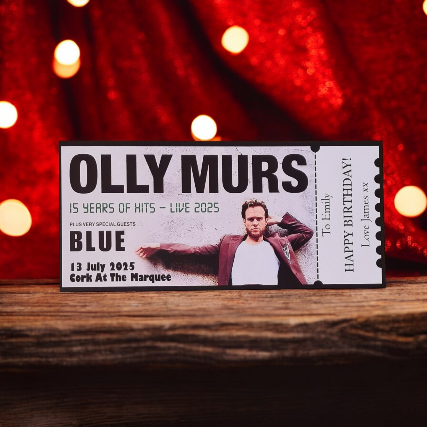 Glossy Custom Tickets - Any event