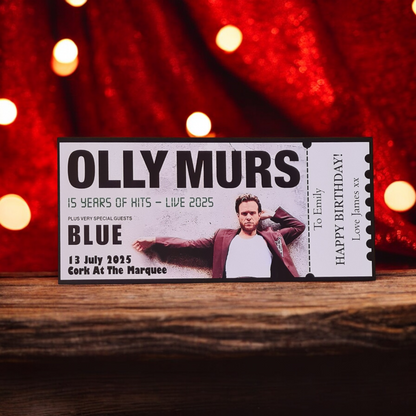 Glossy Custom Tickets - Any event