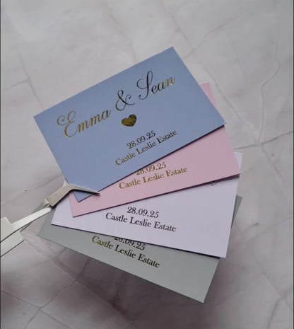 Wedding Favor Scratch Card